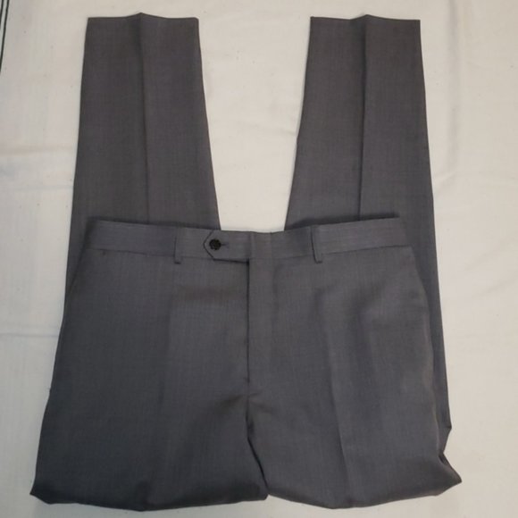 Tommy Hilfiger 100% Wool Suit, light grey, 40R - Picture 10 of 14